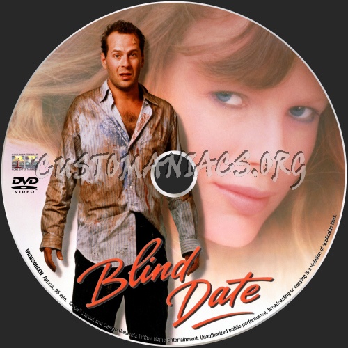 Blind Date dvd label