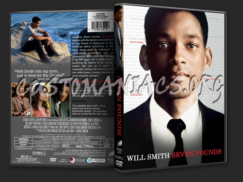 Seven Pounds dvd cover