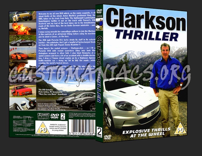 Clarkson Thriller dvd cover