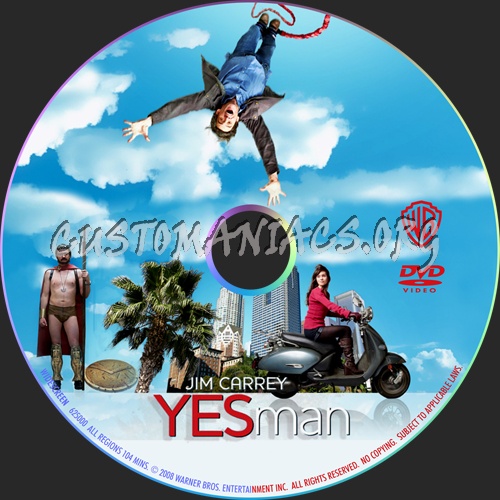 Yes Man dvd label