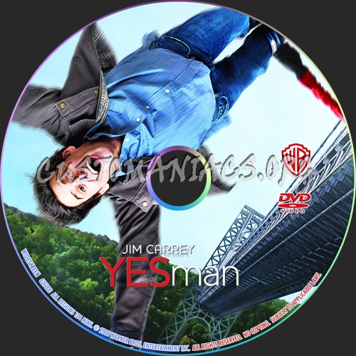 Yes Man dvd label