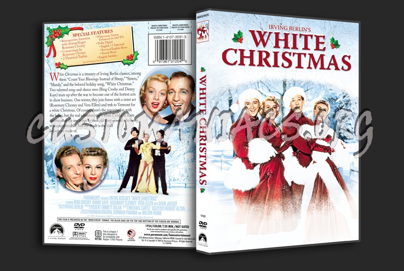 White Christmas (1954) dvd cover