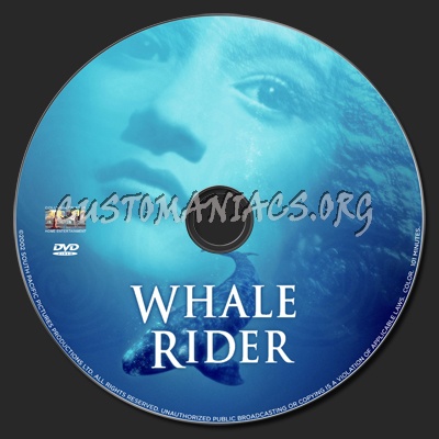 Whale Rider dvd label