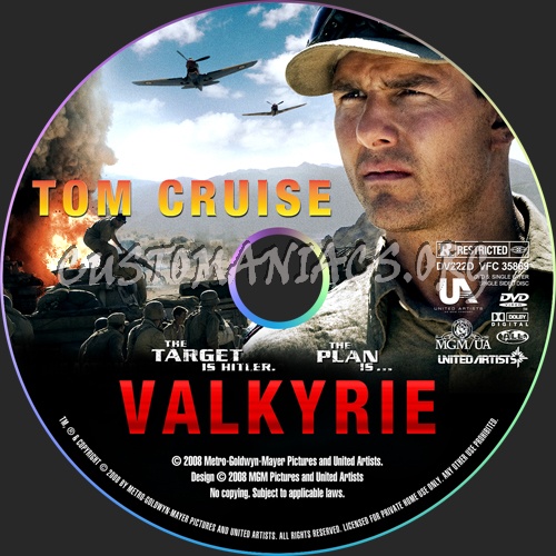 Valkyrie dvd label