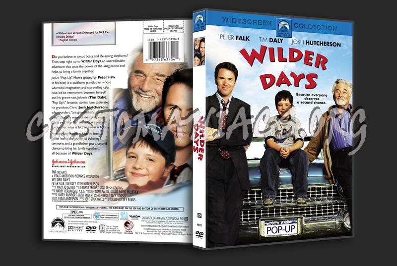 Wilder Days dvd cover