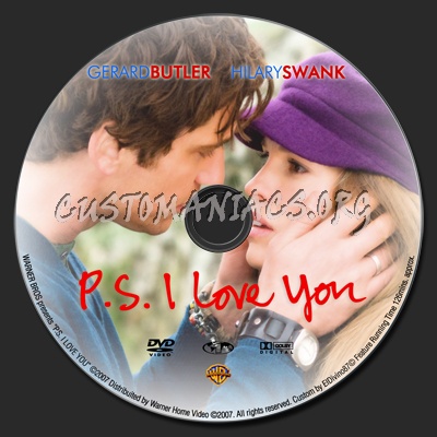 P.S. I Love You dvd label