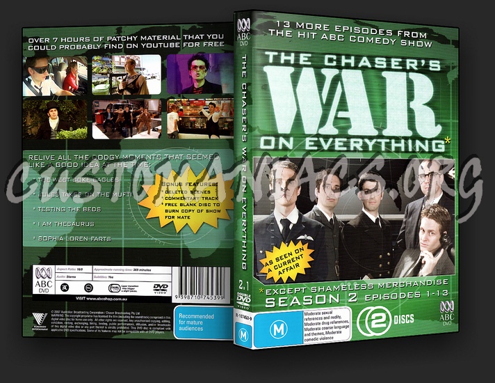 The Chaser's War on Everything Series 2 dvd cover