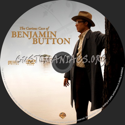 The Curious Case of Benjamin Button dvd label