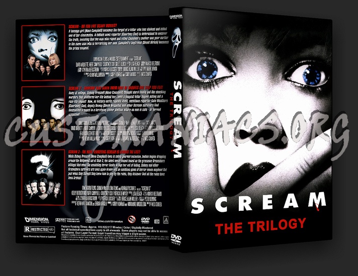 Scream - The Trilogy dvd cover