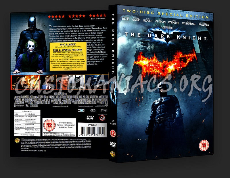 Batman - The Dark Knight dvd cover