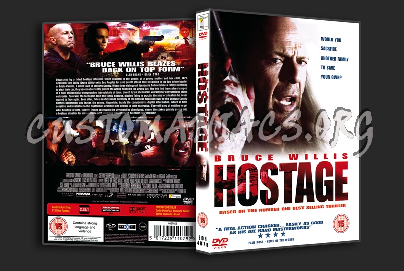 Hostage dvd cover