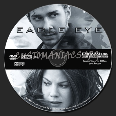 Eagle Eye dvd label