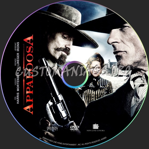 Appaloosa dvd label