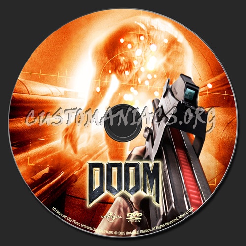 doom dvd ラベル