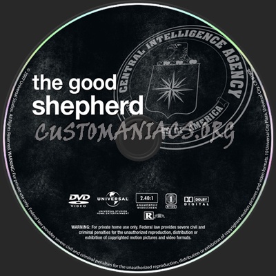 The Good Shepherd dvd label