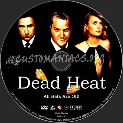 Dead Heat dvd label