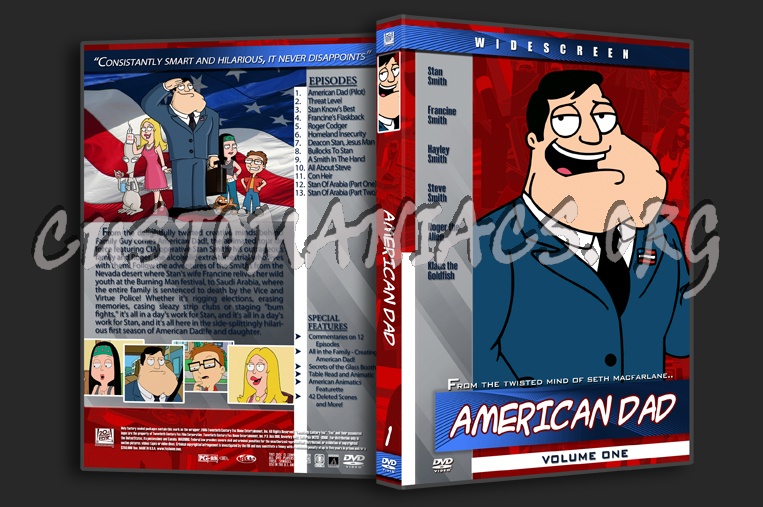 American Dad dvd cover