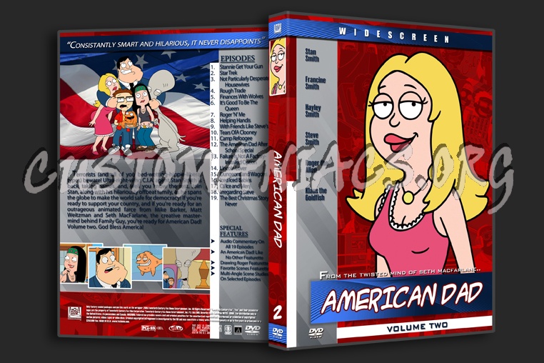 American Dad dvd cover