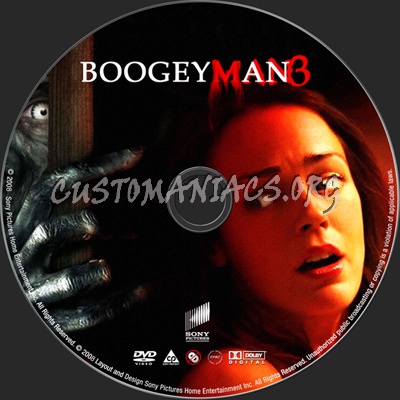 Boogeyman 3 dvd label