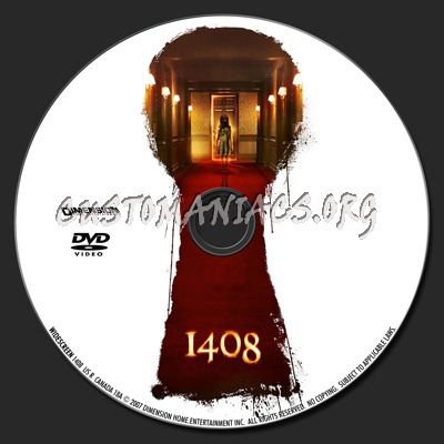 1408 dvd label