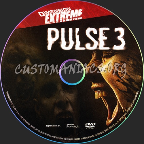 Pulse 3 dvd label