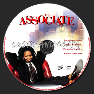 The Associate dvd label