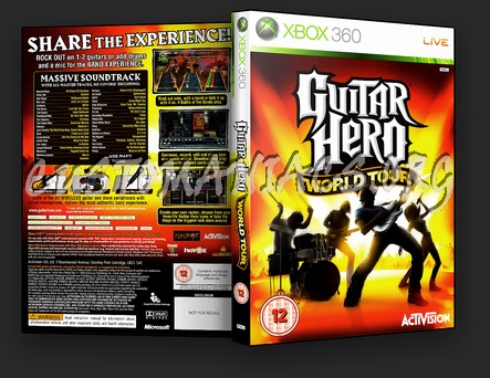 Guitar Hero: World Tour dvd cover