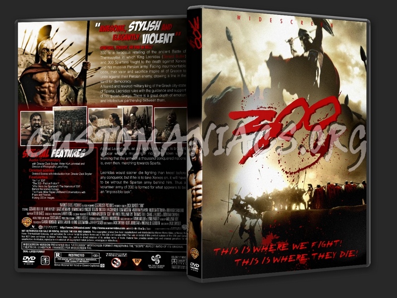 300 dvd cover