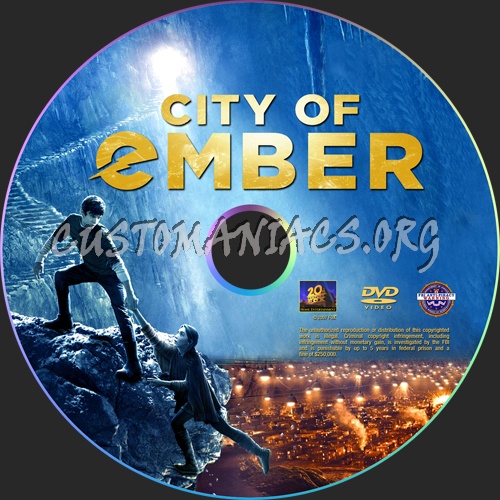 City of Ember dvd label