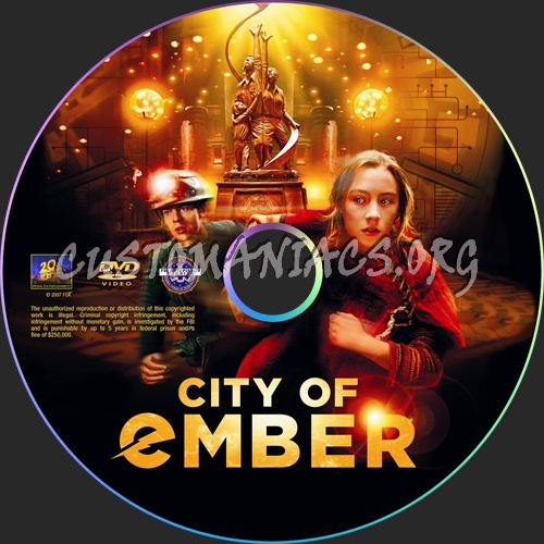 City of Ember dvd label