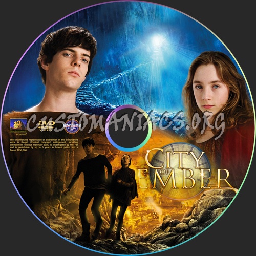 City of Ember dvd label