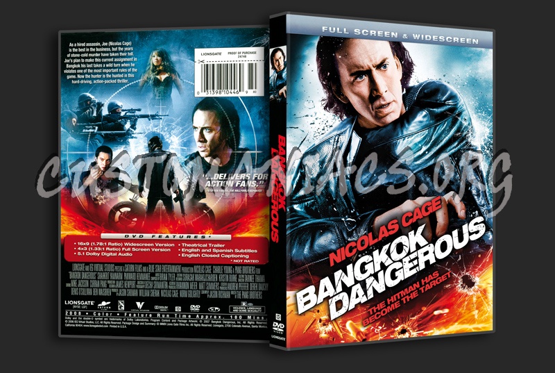 Bangkok Dangerous dvd cover