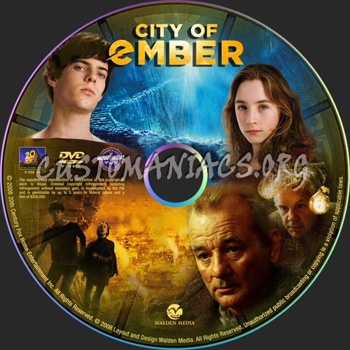 City of Ember dvd label