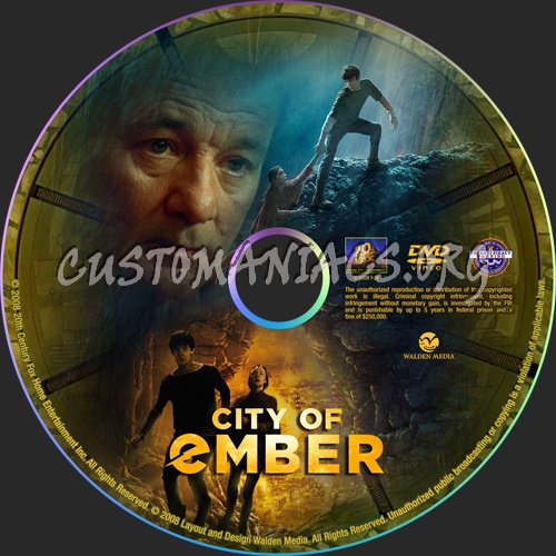 City of Ember dvd label