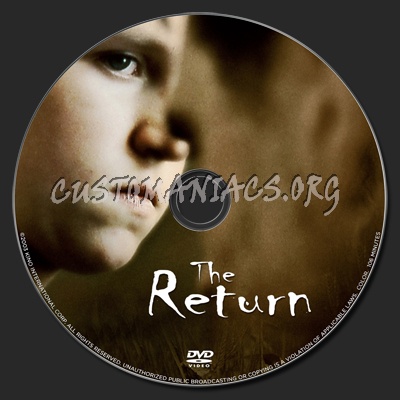 The Return dvd label