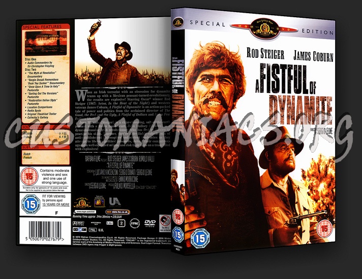 A Fistful of Dynamite dvd cover