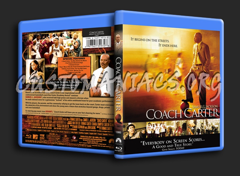 Coach Carter blu-ray cover