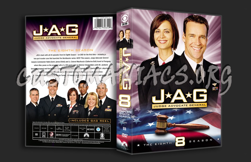 JAG Season 8 dvd cover