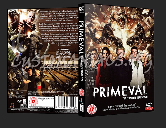 Primeval - Season 2 dvd cover