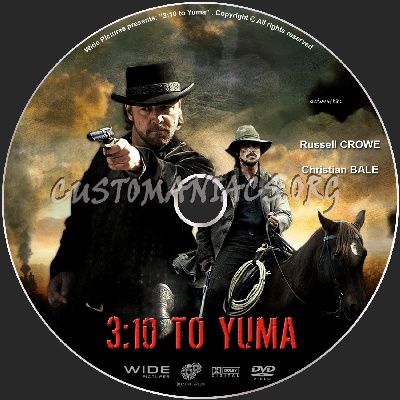 3:10 To Yuma dvd label