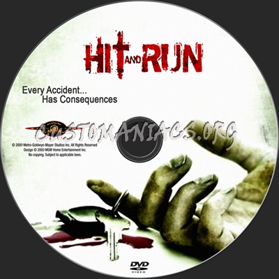 Hit and Run dvd label