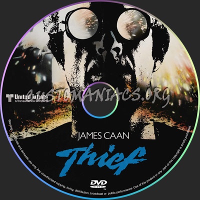 Thief dvd label