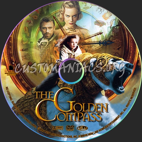 Golden Compass dvd label