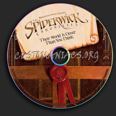 The Spiderwick Chronicles dvd label