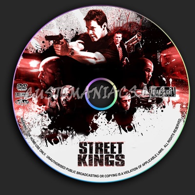 Street Kings dvd label