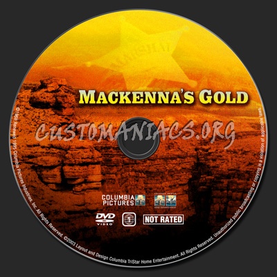 McKenna's Gold dvd label