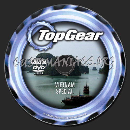 Top Gear Vietnam Special dvd label
