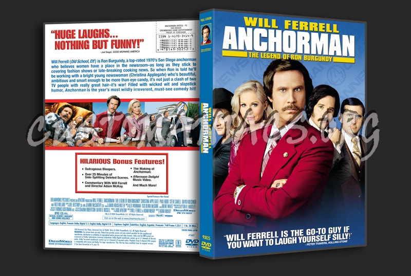 Anchorman dvd cover