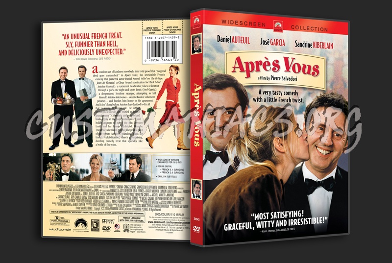 Apres Vous dvd cover