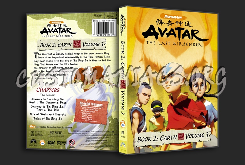 Avatar The Last Airbender - Book 2 Earth, Vol. 3